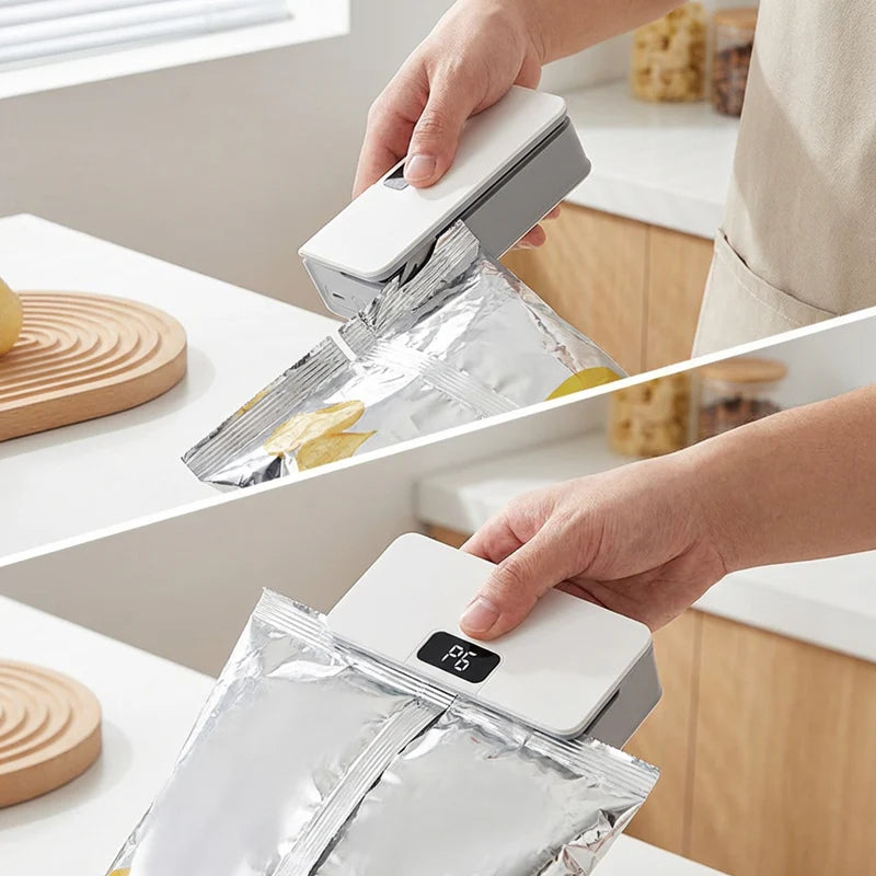2 in 1 Mini Bag Sealer with Cutter
